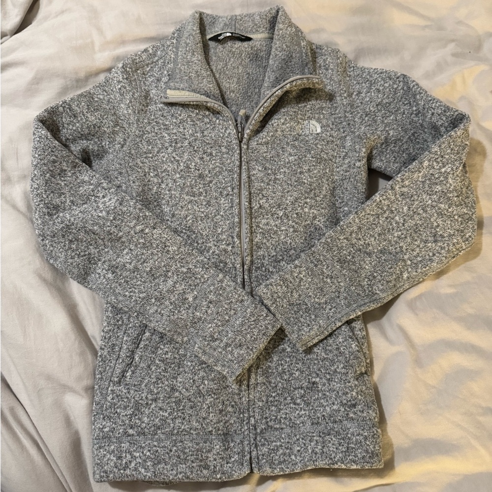 Gray Zip-Up Jacket